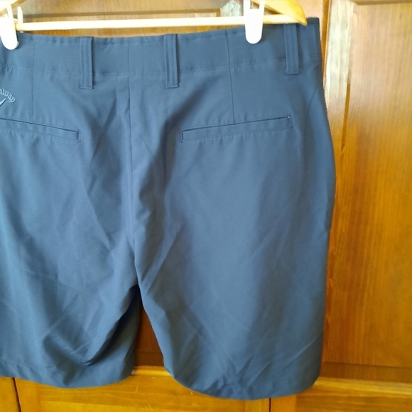 Callaway Performance Stretch navy blue flat front golf shorts MA4327 size 36 - Picture 10 of 12
